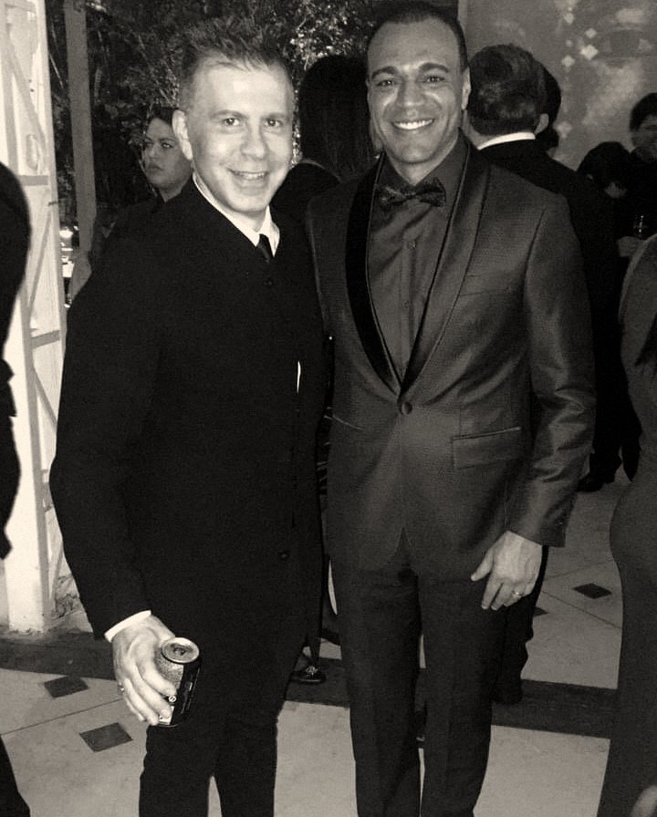 Chris Kypriotis with Denilson