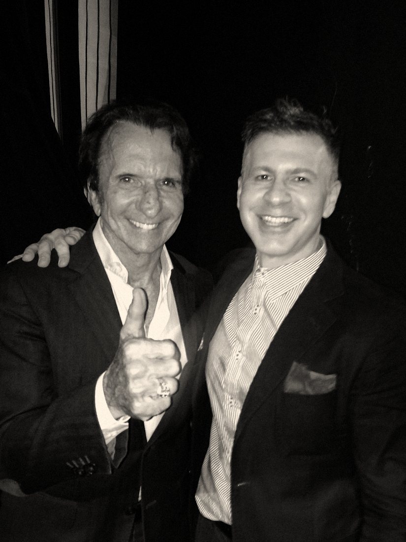 Chris Kypriotis with Emerson Fittipaldi